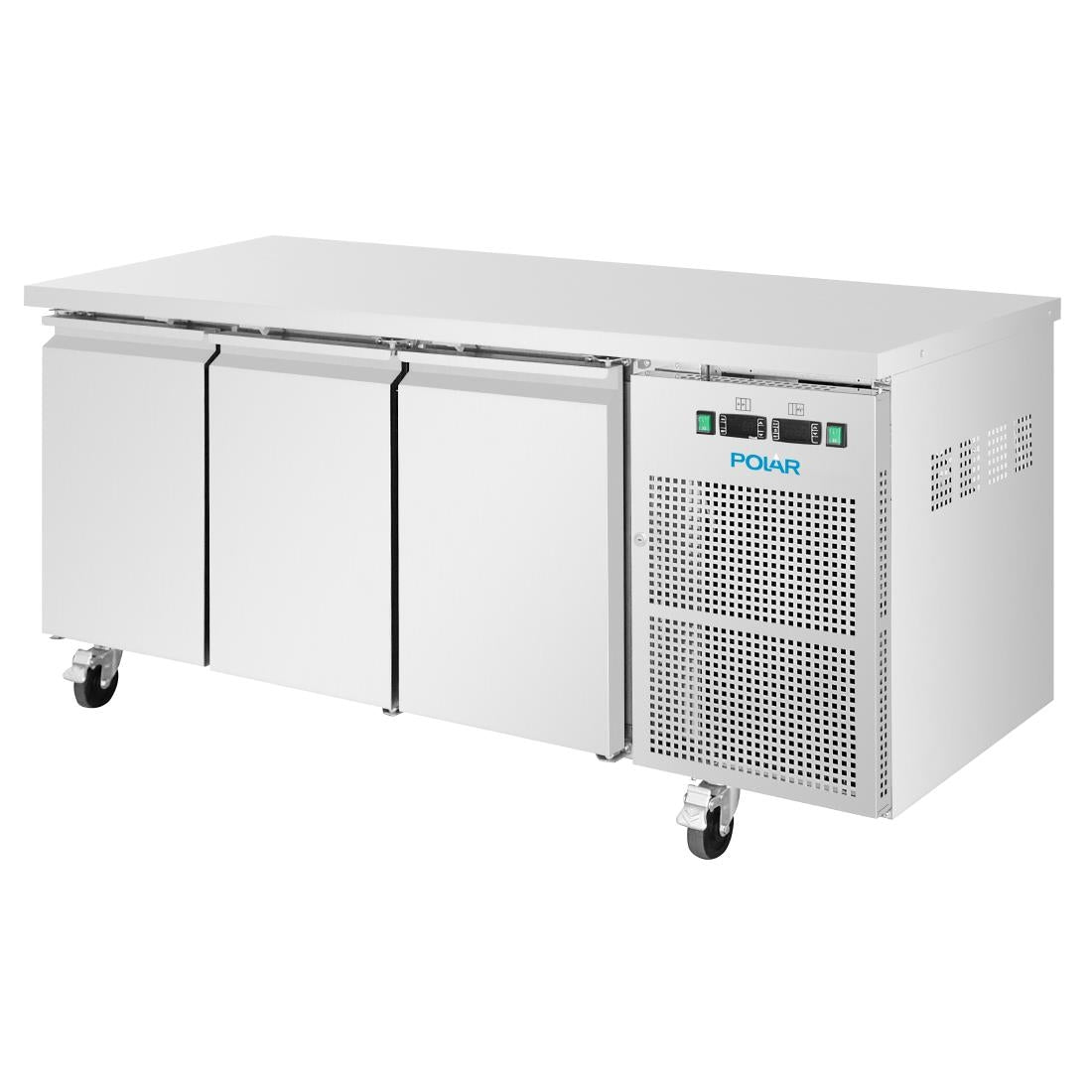 UA087 Polar U-Series Fridge/Freezer Counter - 3 door