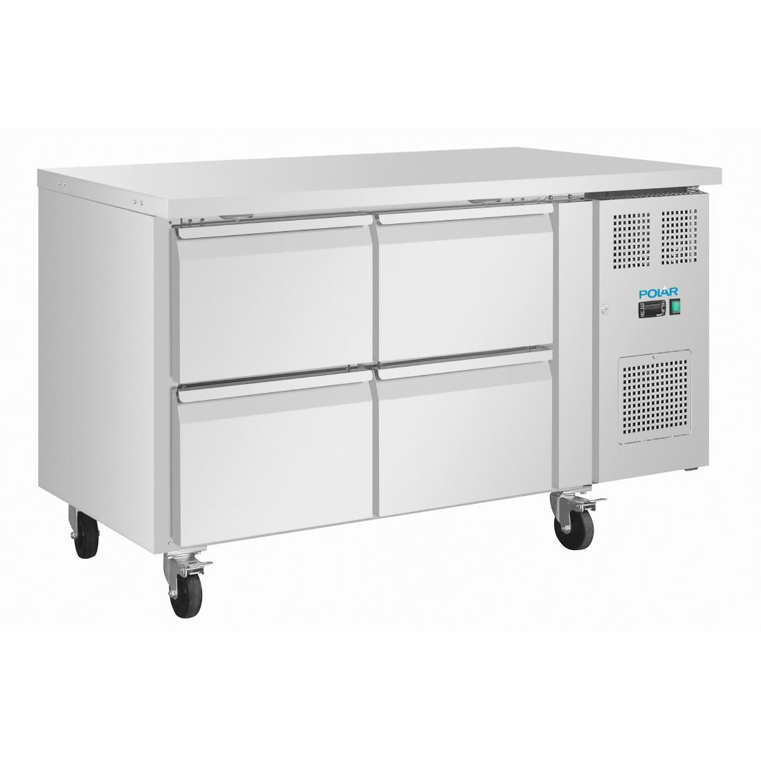 Polar U-Series Four Drawer Gastronorm Counter Fridge