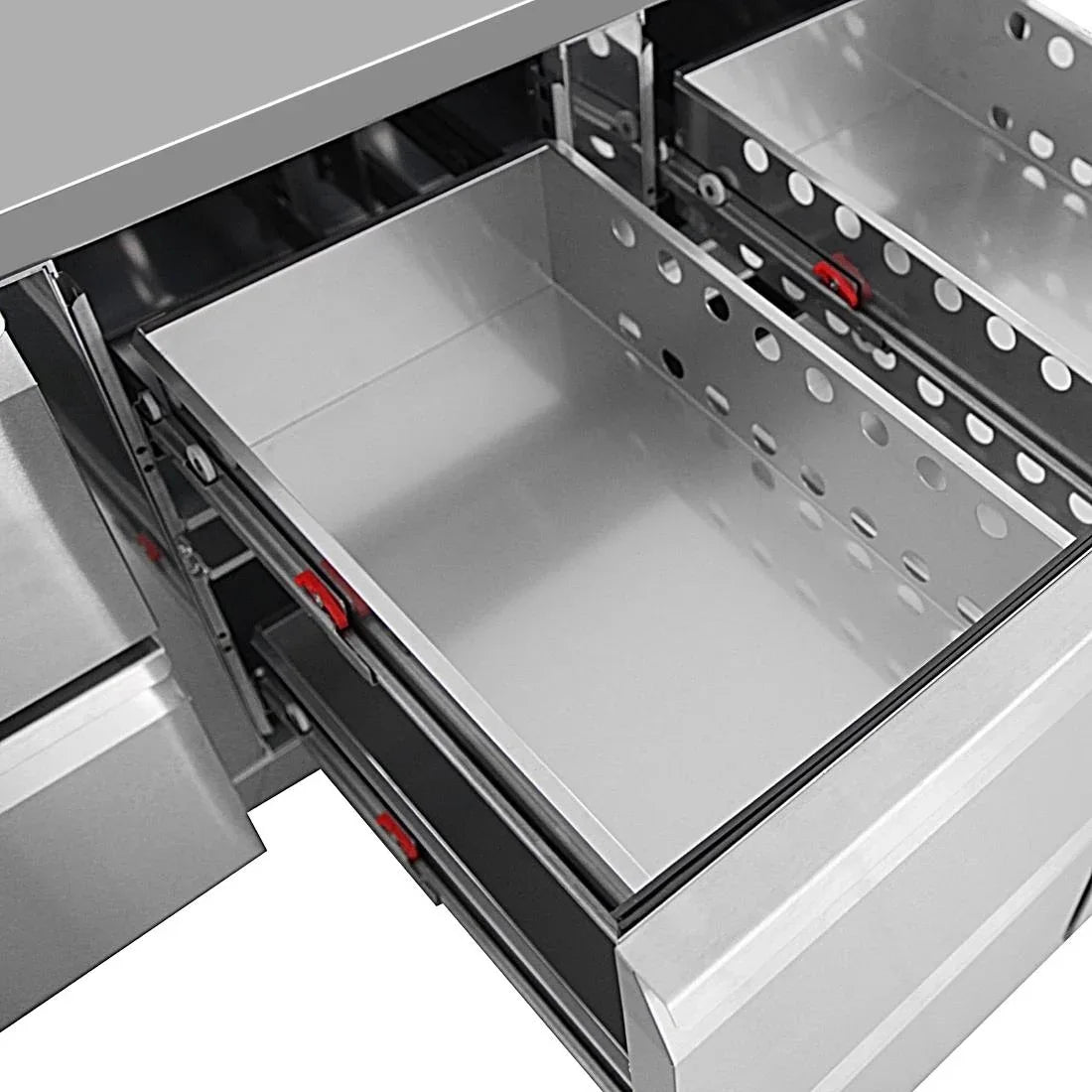 UA101 Polar U-Series Six Drawer Gastronorm Counter Fridge