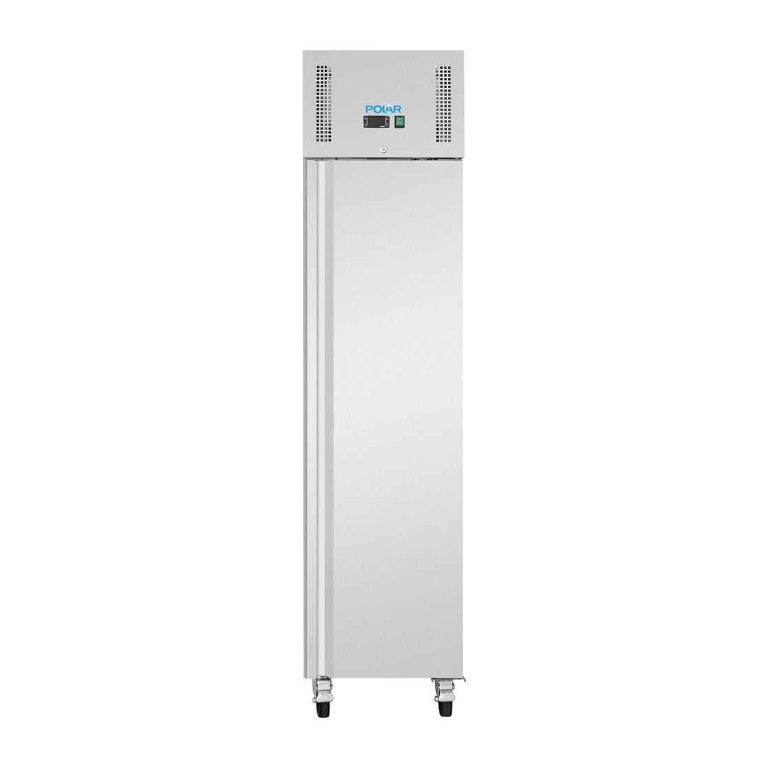 Polar U-Series Single Door Slimline GN Cabinet Fridge 292Ltr