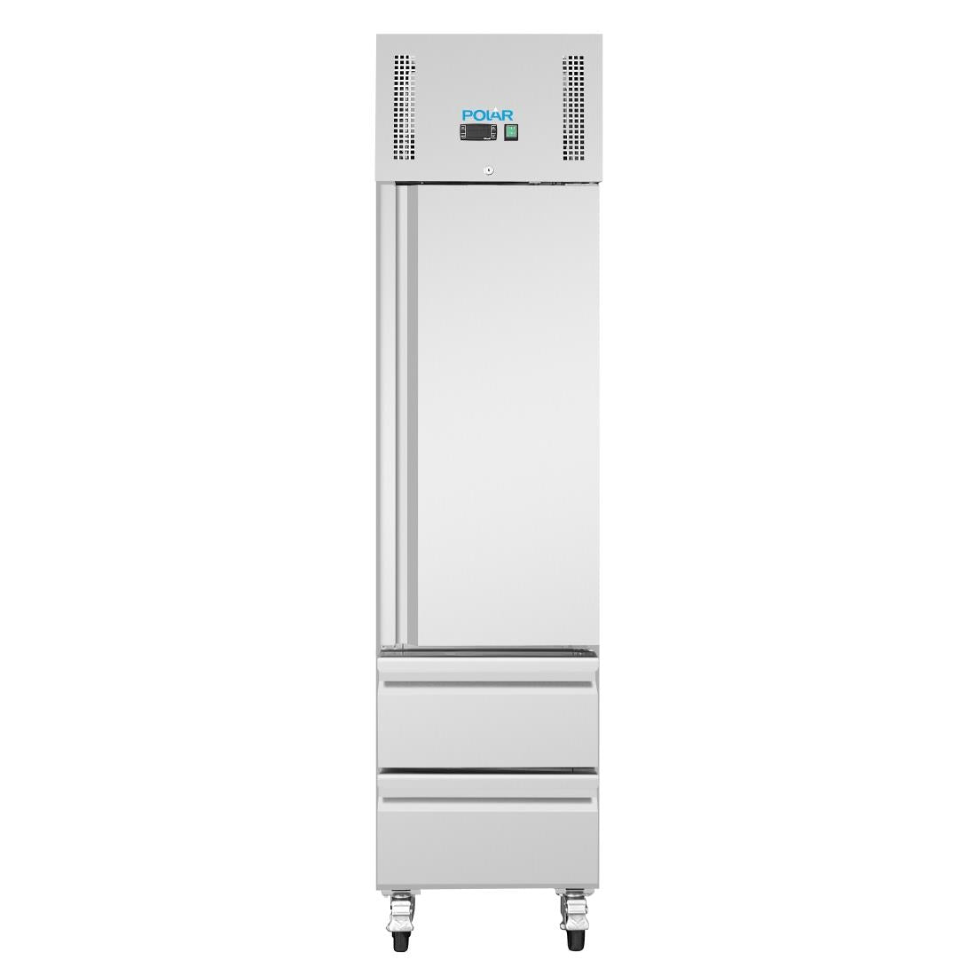 Polar G-Series Single Door and 2 Drawer Slimline GN Cabinet Freezer 180Ltr