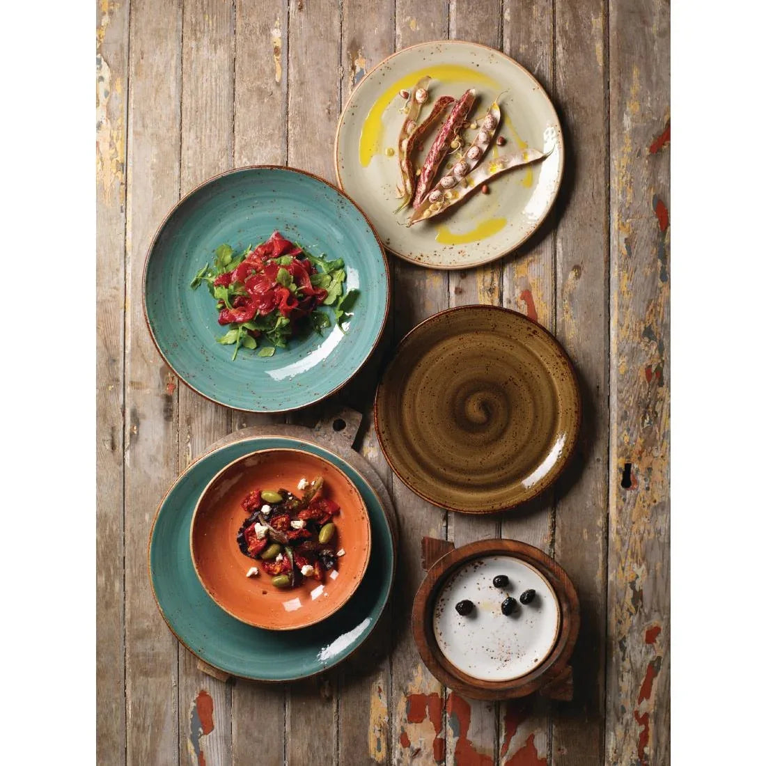 V141 Steelite Craft Terracotta Coupe Bowls 215mm (Pack of 24) - JD Catering Equipment Solutions Ltd