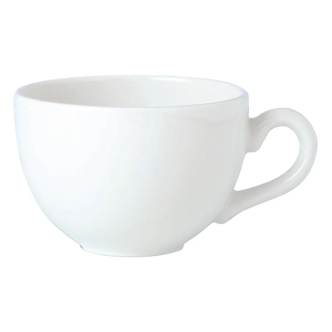 V0066 Steelite Simplicity White Low Empire Cups 227ml (Pack of 36) - JD Catering Equipment Solutions Ltd