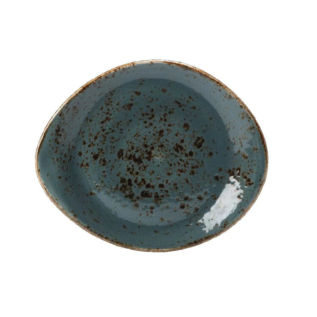 V007 Steelite Craft Blue Freestyle Plates 255mm (Pack of 12) - JD Catering Equipment Solutions Ltd