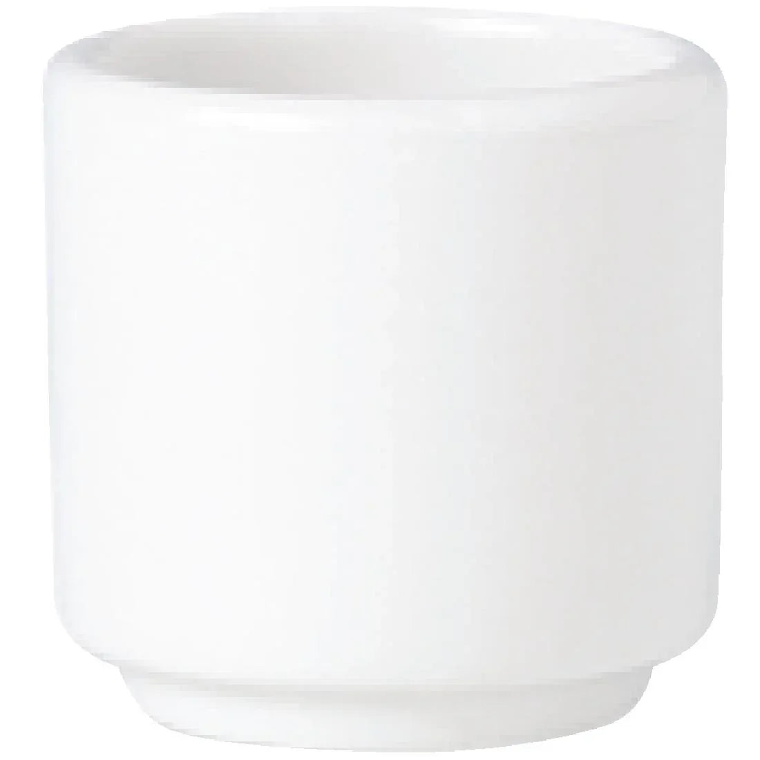 V0081 Steelite Simplicity White Footless Egg Cups 47mm (Pack of 12)