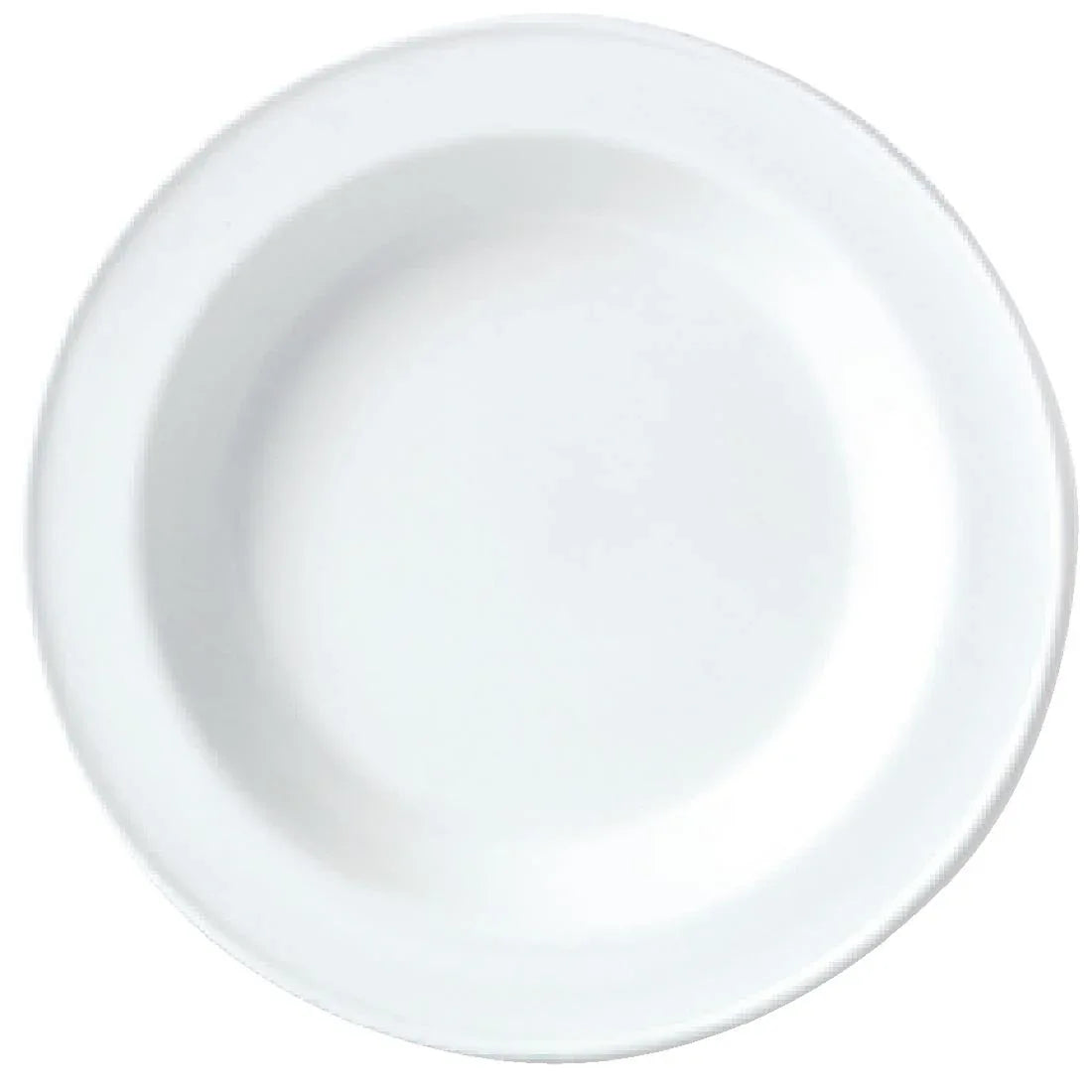 V0089 Steelite Simplicity White Soup Plates 215mm (Pack of 24) - JD Catering Equipment Solutions Ltd
