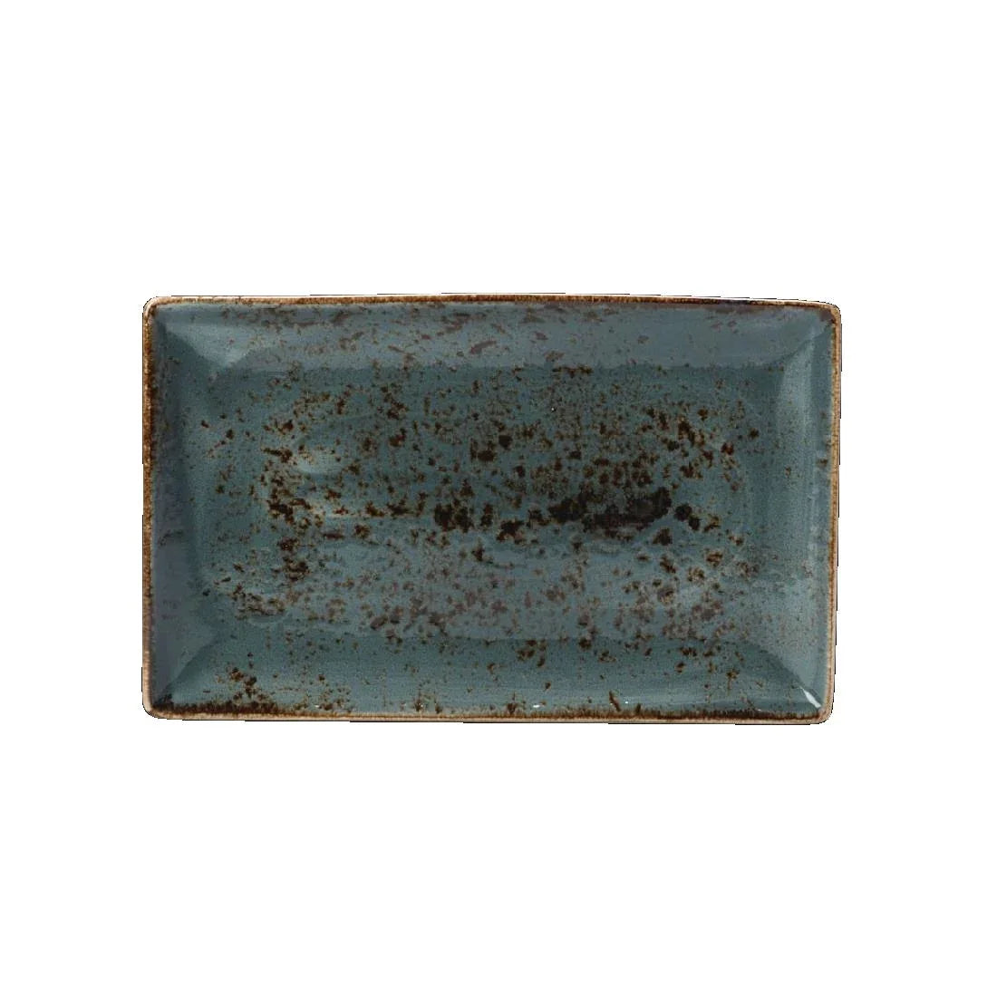 V009 Steelite Craft Blue Rectangular Platters 270x 167mm (Pack of 6) - JD Catering Equipment Solutions Ltd
