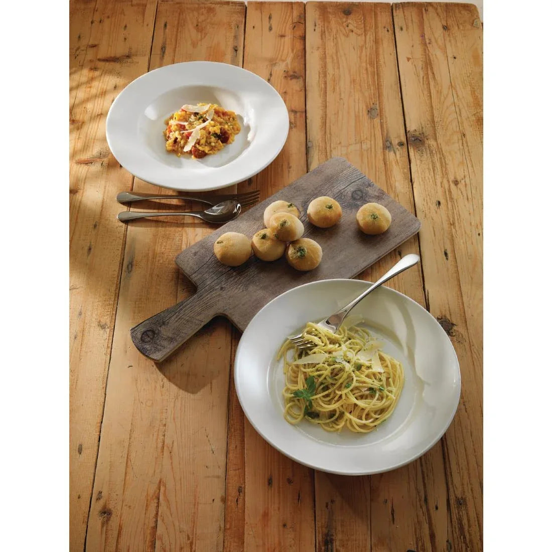V0144 Steelite Simplicity White Pasta Dishes 270mm (Pack of 12) - JD Catering Equipment Solutions Ltd