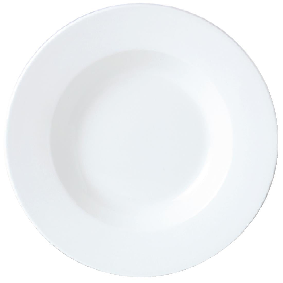 V0179 Steelite Simplicity White Pasta Dishes 300mm (Pack of 6)