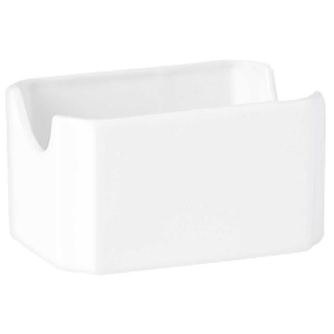 V0198 Steelite Simplicity White Packet Sugar Holders (Pack of 12)