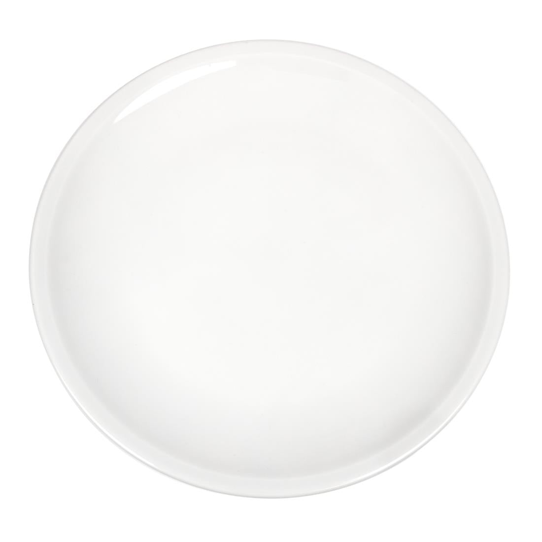 V0246 Steelite Simplicity White Pizza Plates 315mm (Pack of 6)