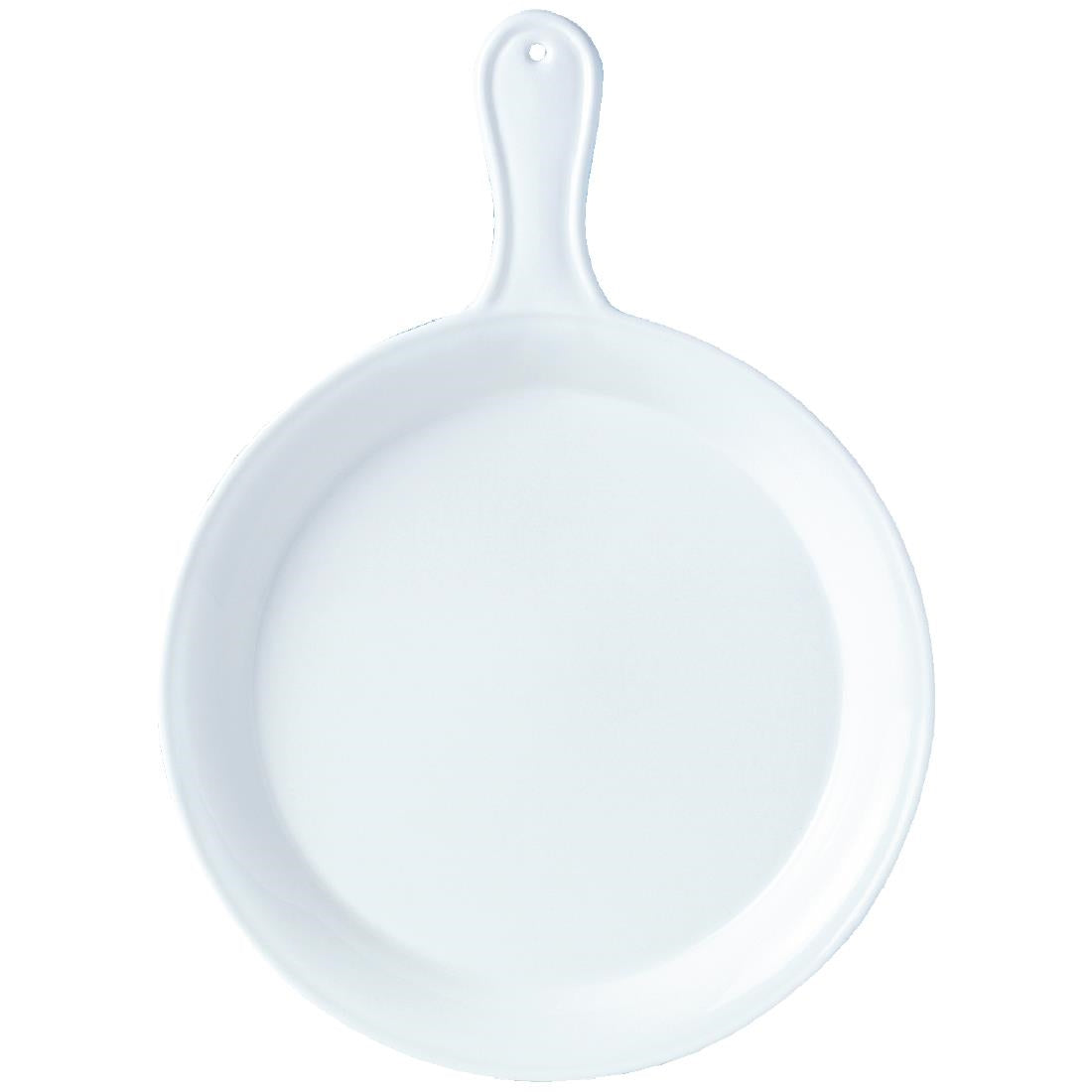 V0272 Steelite Simplicity Cookware White Presentation Pans 255mm (Pack of 6)