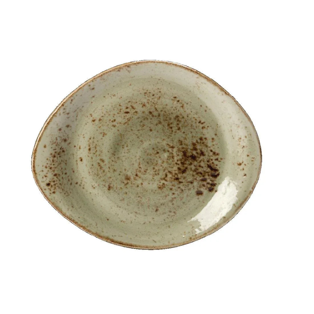 V048 Steelite Craft Green Freestyle Plates 255mm (Pack of 12) - JD Catering Equipment Solutions Ltd
