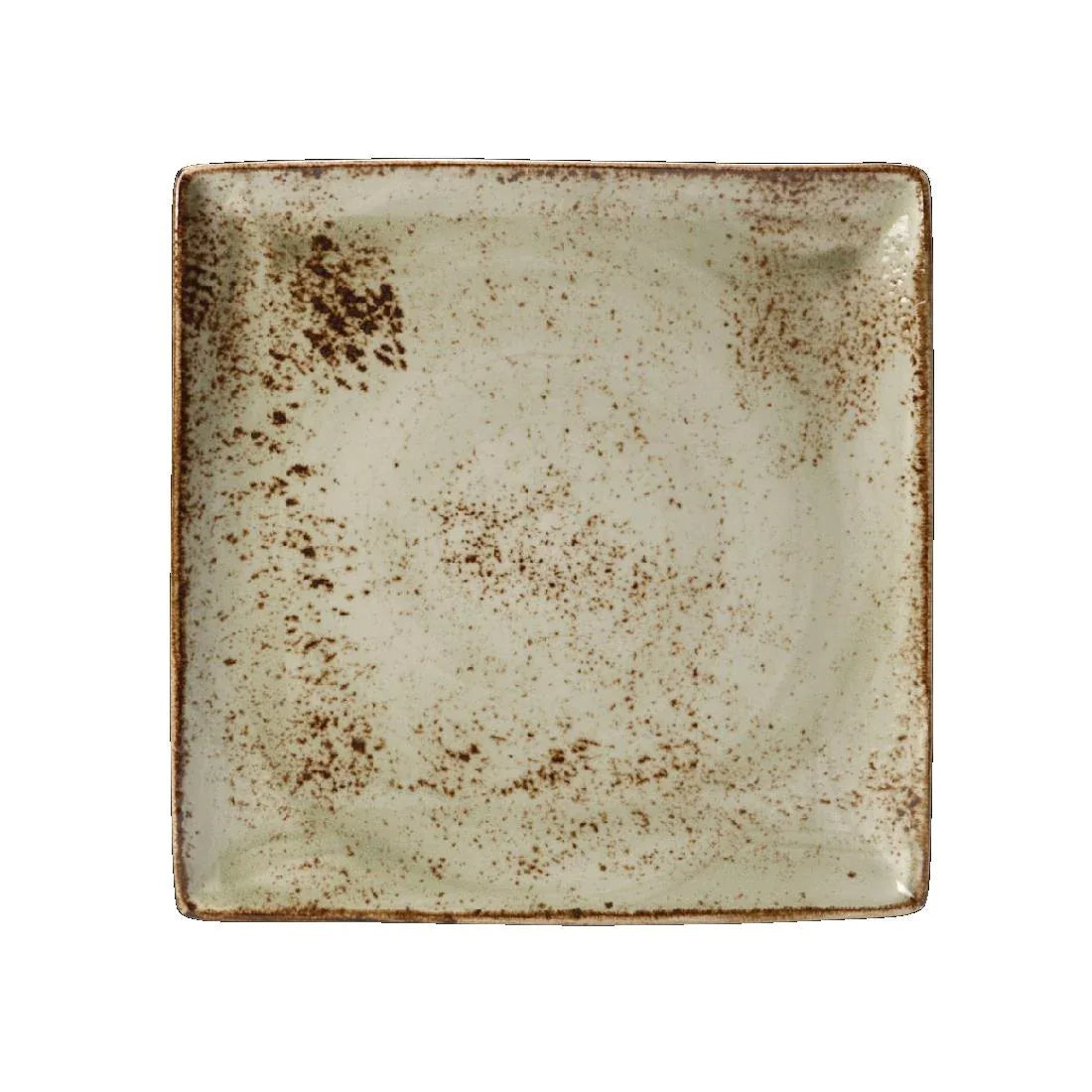V056 Steelite Craft Green Square Platters 270mm (Pack of 6) - JD Catering Equipment Solutions Ltd