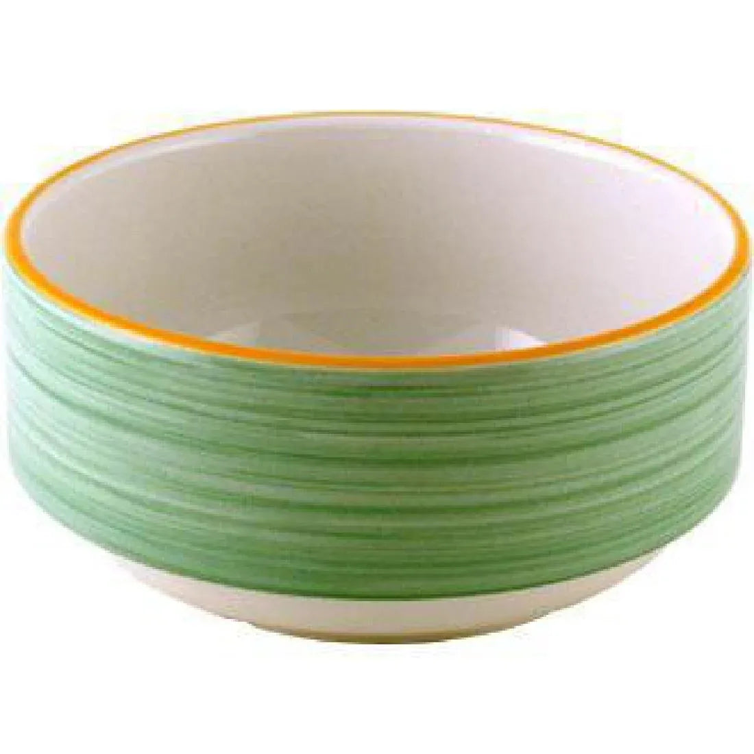 V2844 Steelite Rio Green Soup Cups 285ml (Pack of 36) - JD Catering Equipment Solutions Ltd