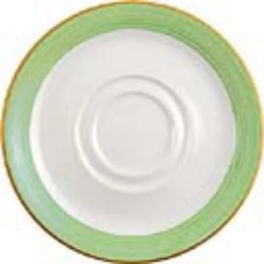 V2863 Steelite Rio Green Low Cup Saucers 145mm (Pack of 36) - JD Catering Equipment Solutions Ltd