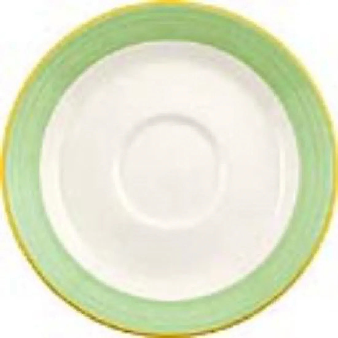 V2883 Steelite Rio Green Slimline Saucers 150mm (Pack of 36) - JD Catering Equipment Solutions Ltd