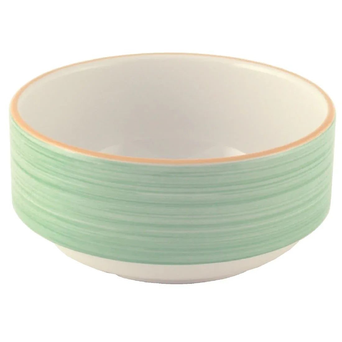 V2917 Steelite Rio Green Sugar or Bouillon Cups 227ml (Pack of 12) - JD Catering Equipment Solutions Ltd