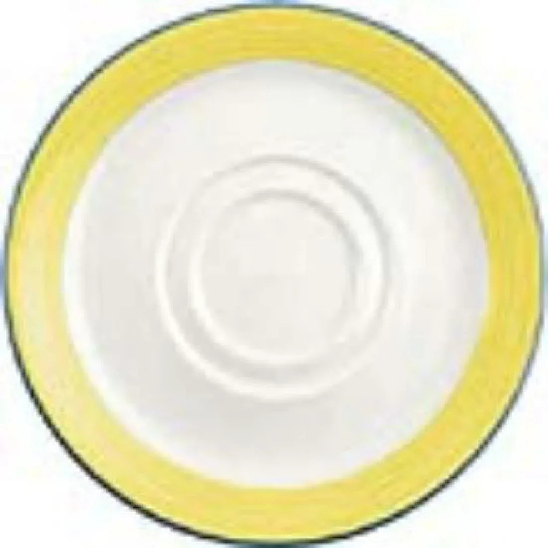 V2953 Steelite Rio Yellow Saucers 145mm (Pack of 36) - JD Catering Equipment Solutions Ltd