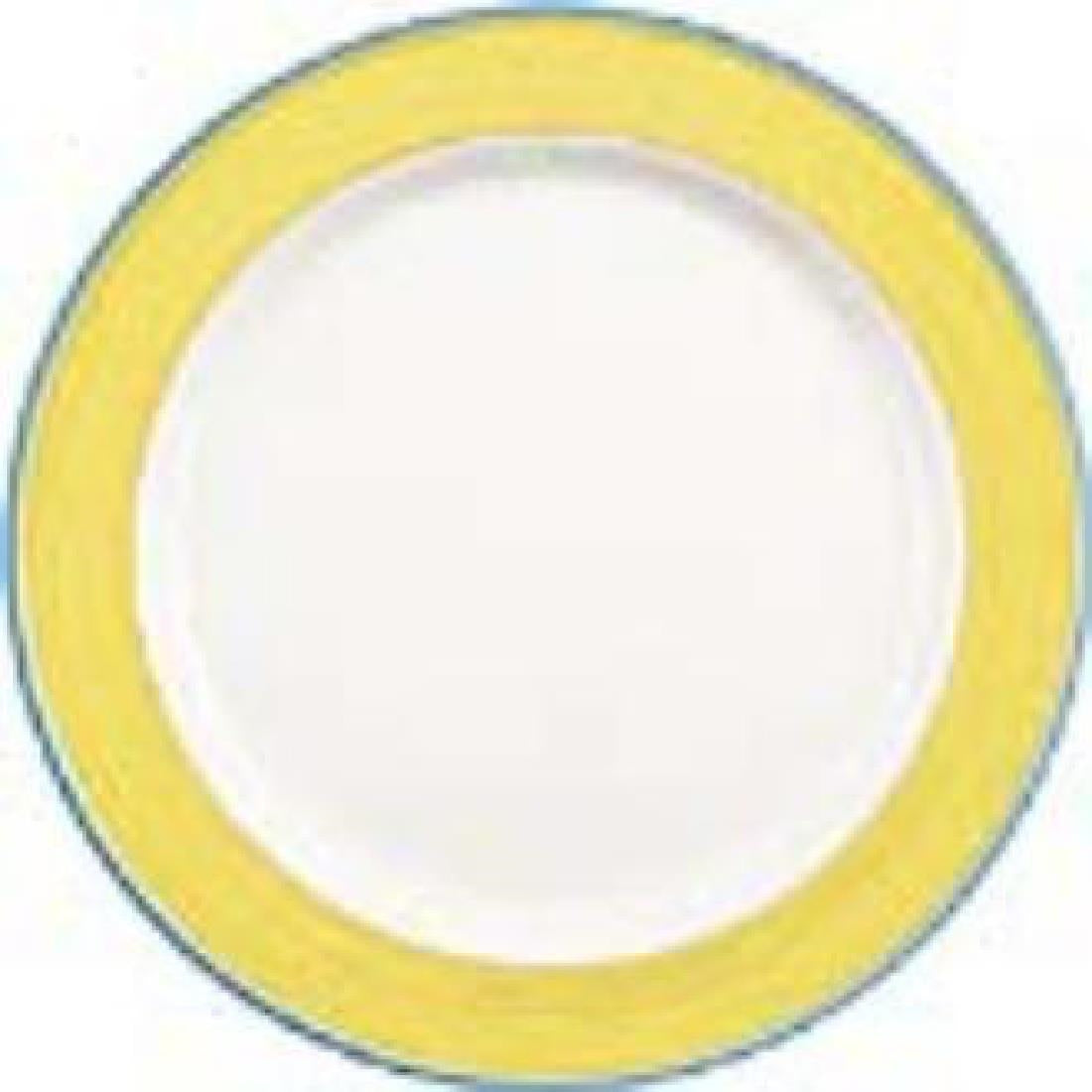 V2977 Steelite Rio Yellow Service Chop Plates 300mm (Pack of 12)