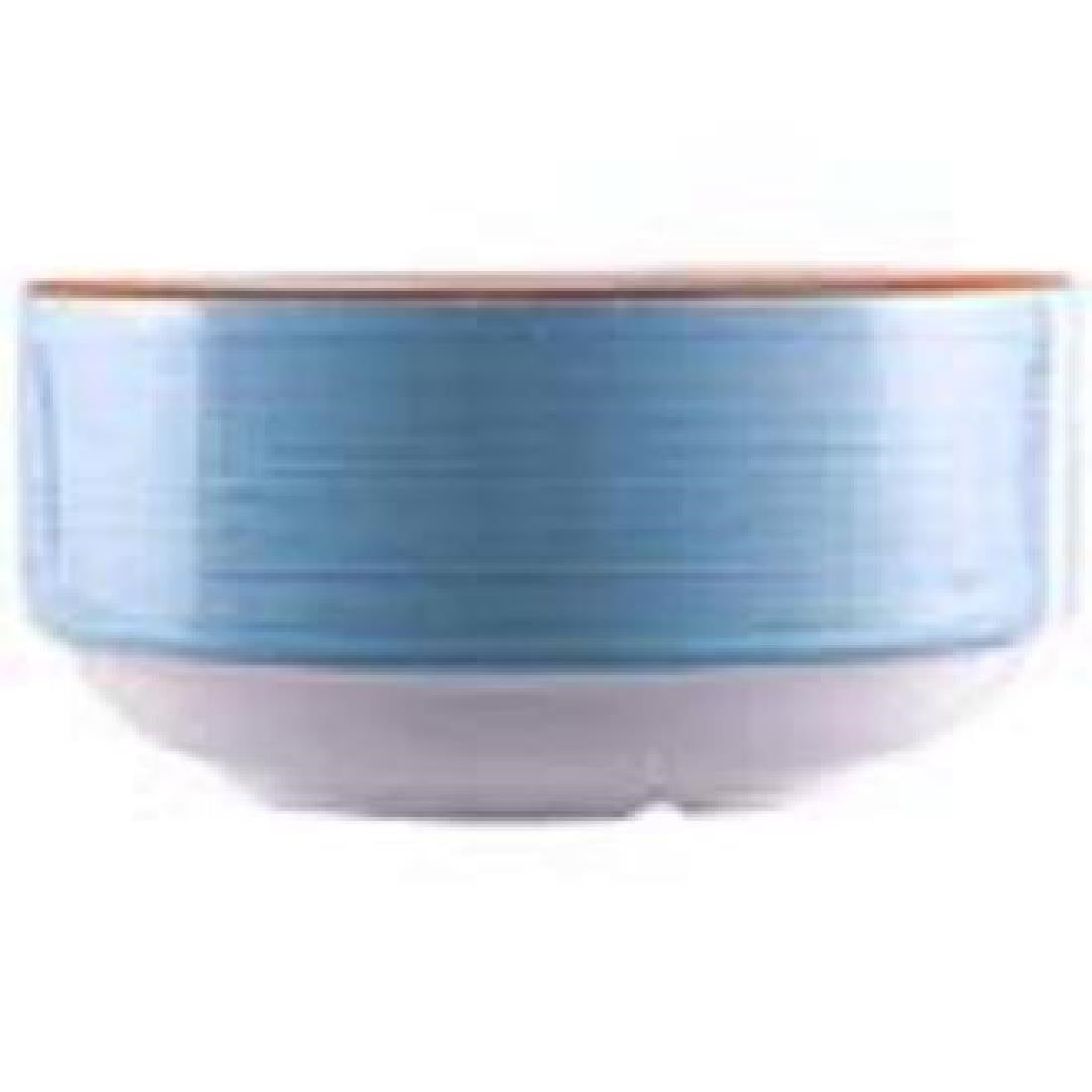 V3030 Steelite Rio Blue Stacking Soup Bowls 285ml (Pack of 36)