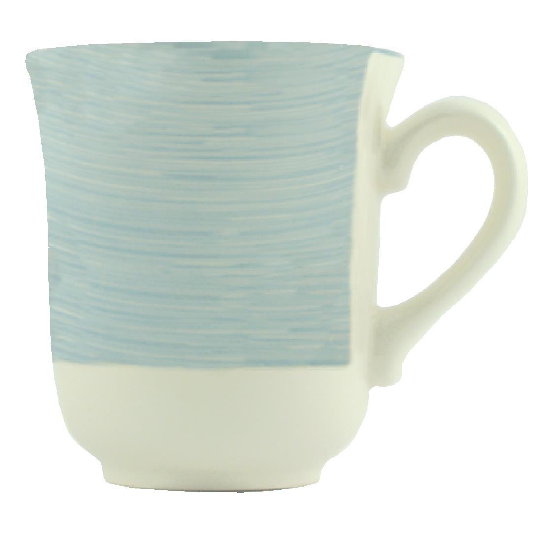 V3100 Steelite Rio Blue Empire Club Mugs 285ml (Pack of 36)
