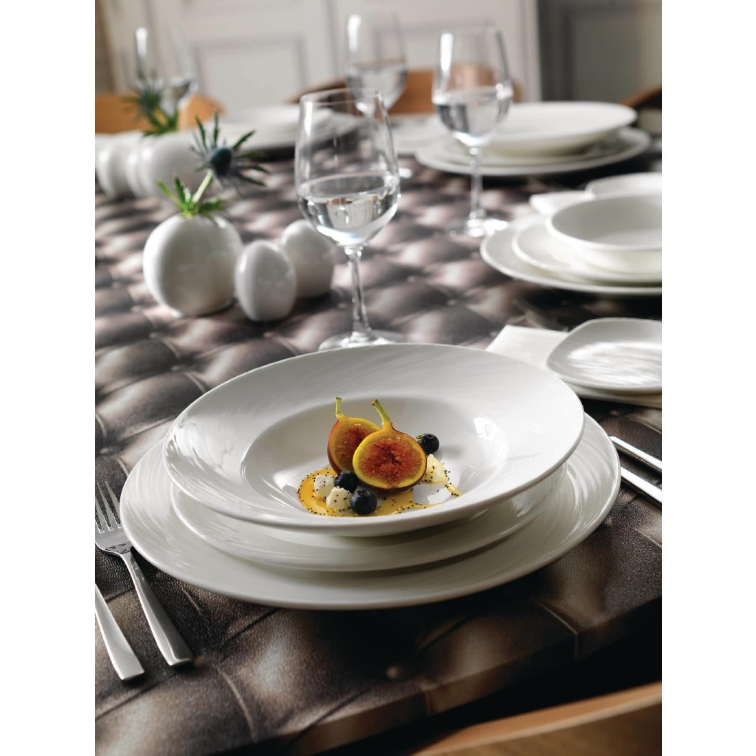 V6442 Steelite Spyro Nouveau Bowls 270mm (Pack of 6)