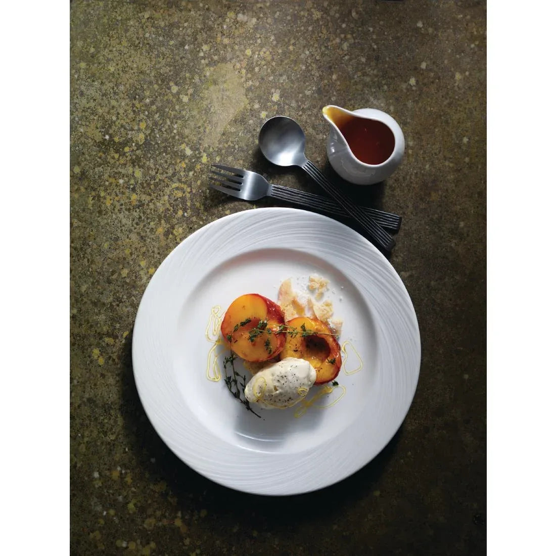V6447 Steelite Spyro Plates 280mm (Pack of 12) - JD Catering Equipment Solutions Ltd