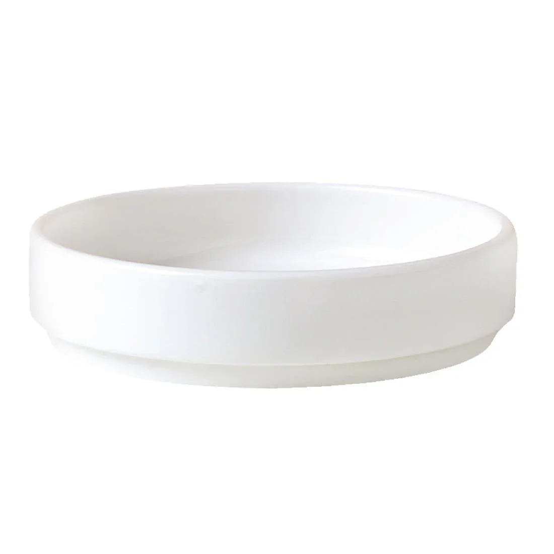 V6824 Steelite Monaco White Stacking Ashtrays 75mm (Pack of 12) - JD Catering Equipment Solutions Ltd