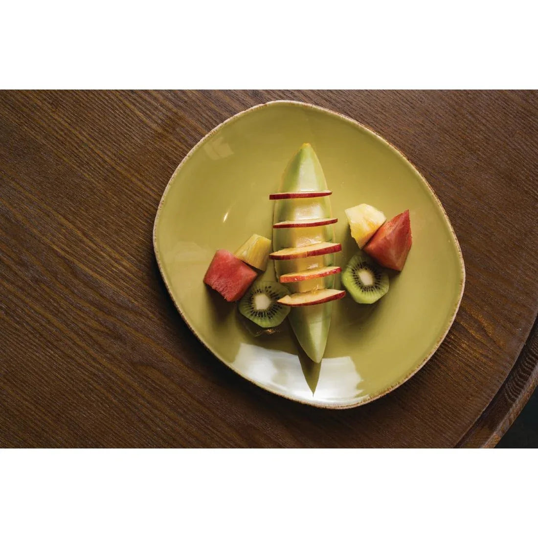 V7160 Steelite Terramesa Olive Spice Plates 305mm (Pack of 12) - JD Catering Equipment Solutions Ltd