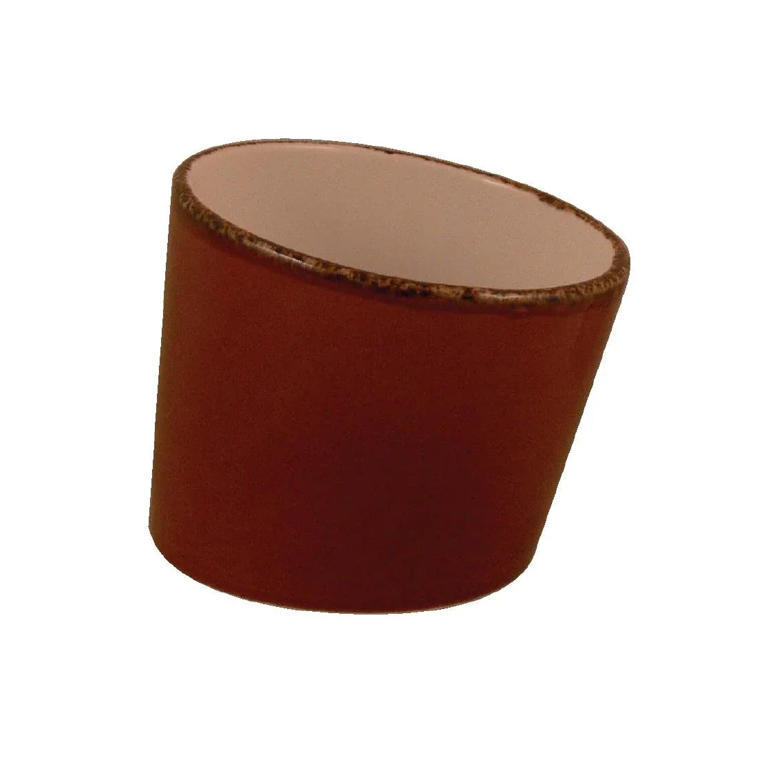 V7197 Steelite Terramesa Mocha Tilt Pots 88mm (Pack of 12) - JD Catering Equipment Solutions Ltd