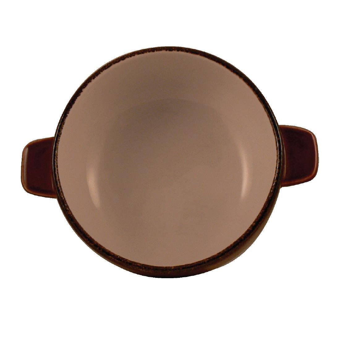 V7201 Steelite Terramesa Mocha Soup Bowl Bases 450mm (Pack of 6)