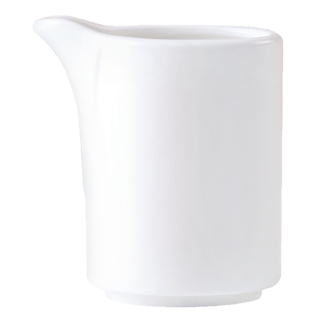 V7439 Steelite Monaco White Vogue Jugs 70ml (Pack of 12)