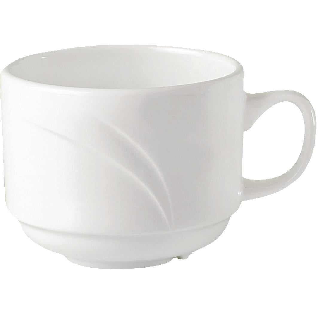 V8790 Steelite Alvo Stacking Cups 200ml (Pack of 36)