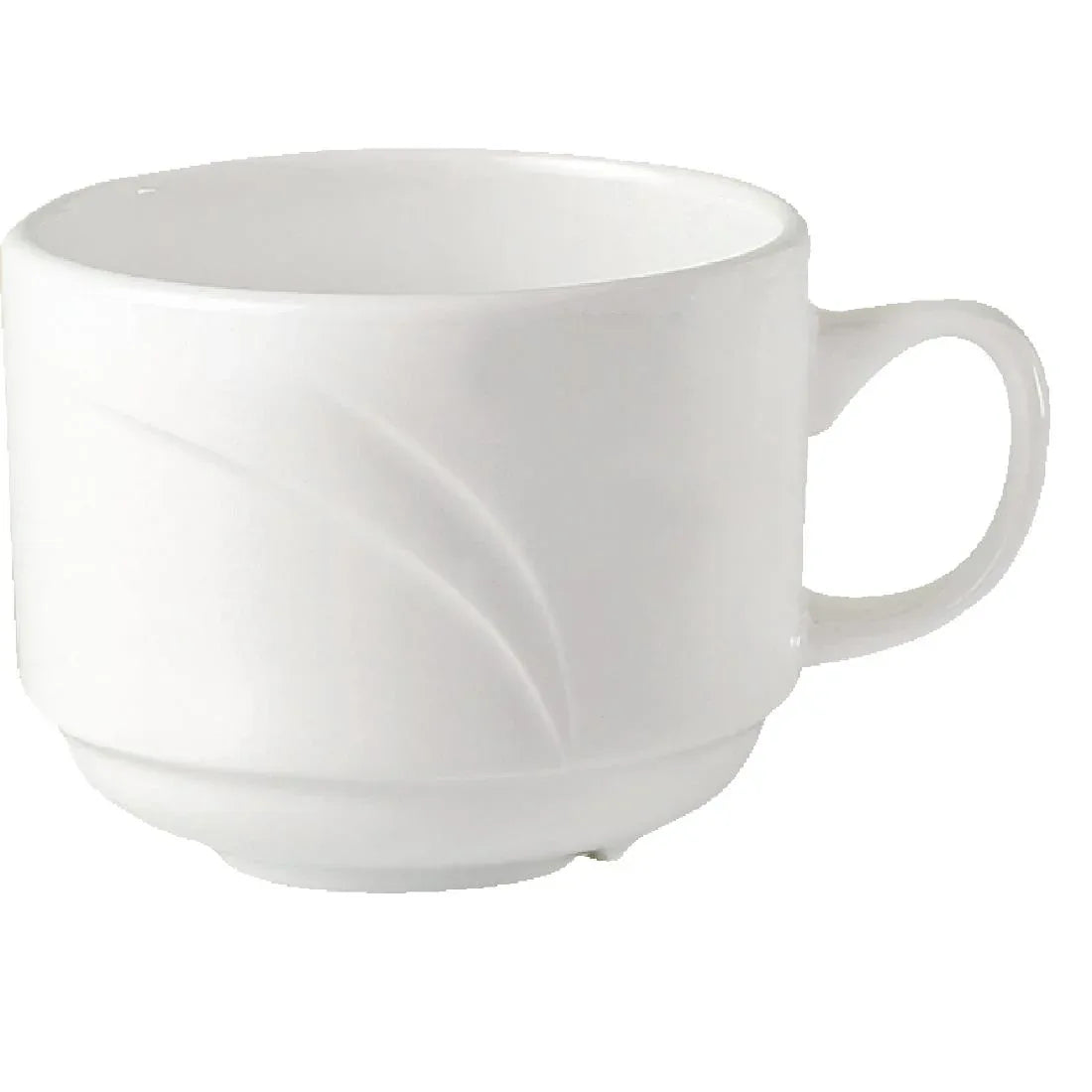 V8790 Steelite Alvo Stacking Cups 200ml (Pack of 36) - JD Catering Equipment Solutions Ltd