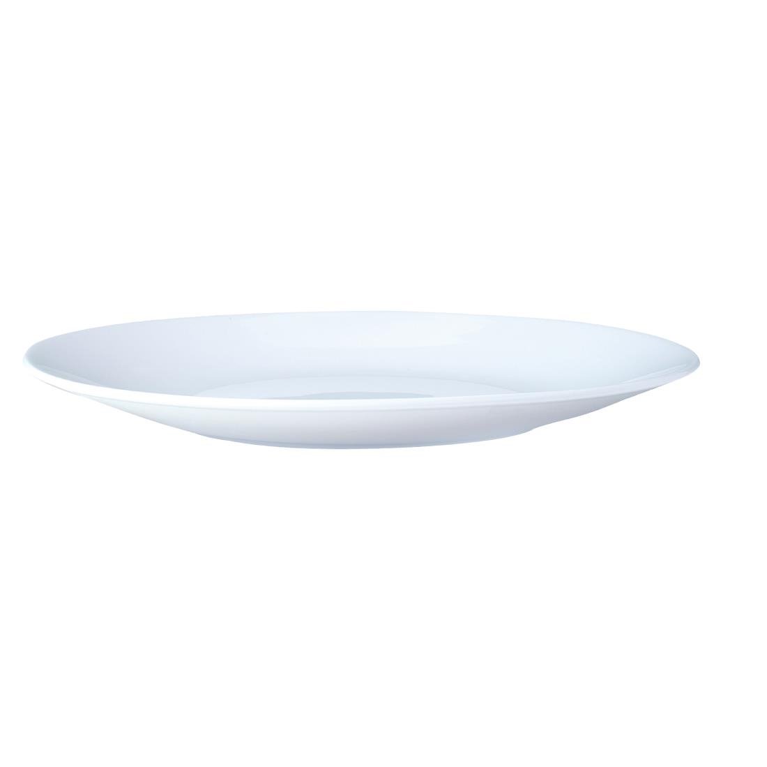 V9165 Steelite Contour White Plates 252mm (Pack of 24)