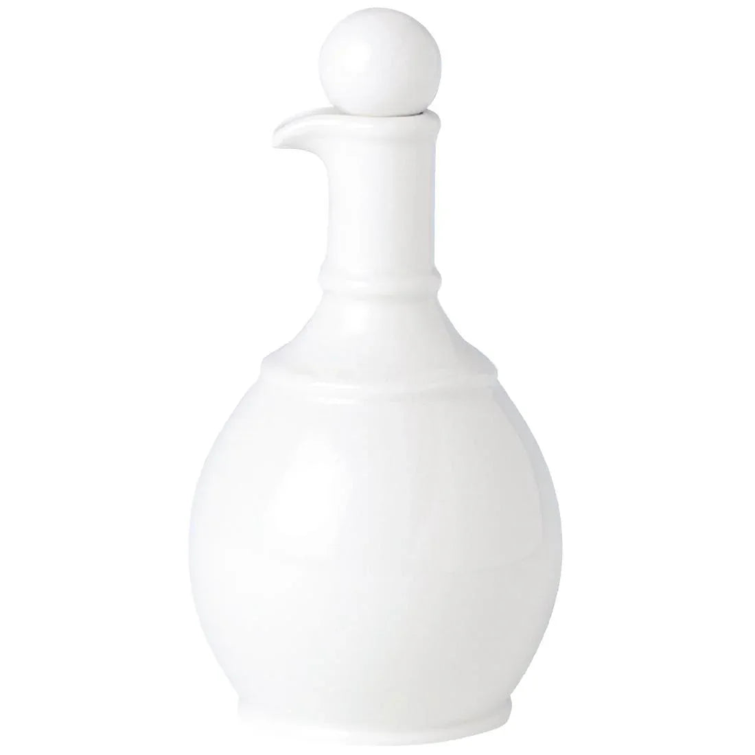 V9330 Steelite Simplicity White Oil or Vinegar Jars (Pack of 12) - JD Catering Equipment Solutions Ltd