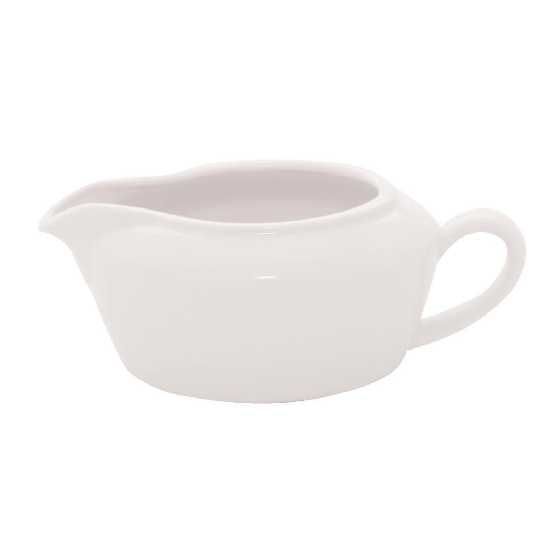 V7465 Steelite Simplicity White Harmony Sauce Boats 370ml (Pack of 6)