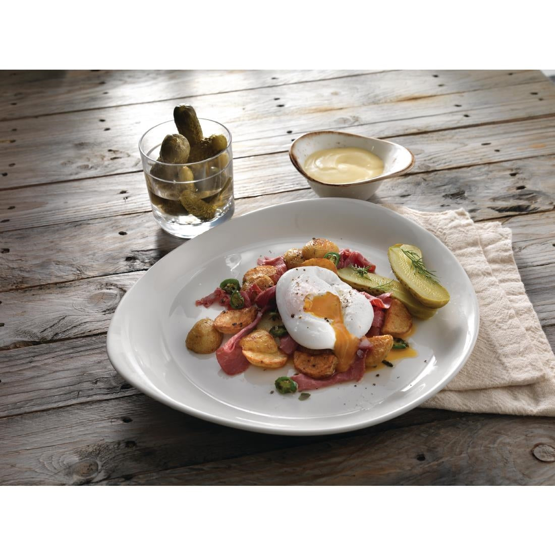 V9967 Steelite FreeStyle Plates 250mm (Pack of 12)