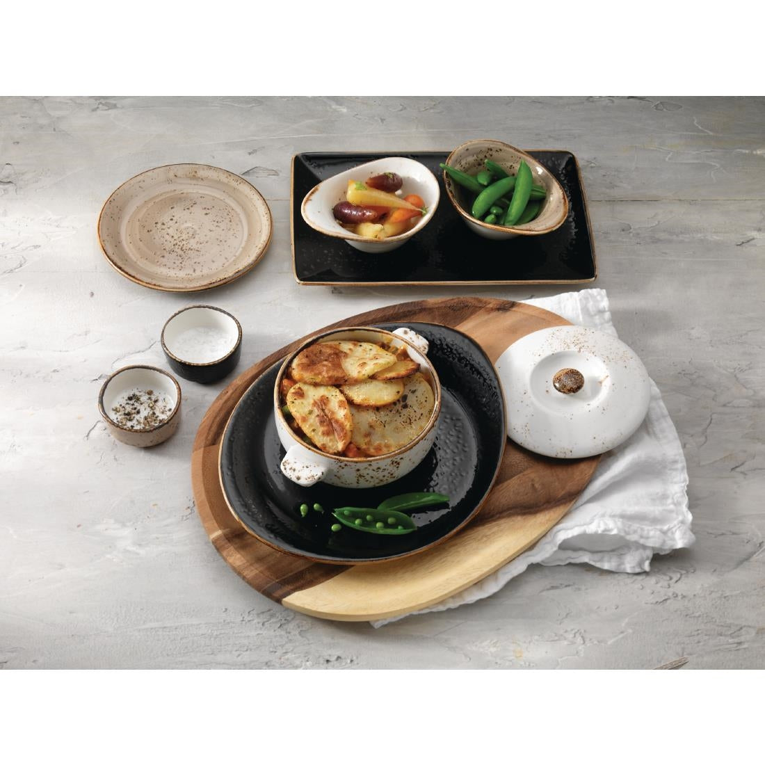 VV1017 Steelite Craft Porcini Low Cups 228ml (Pack of 36)