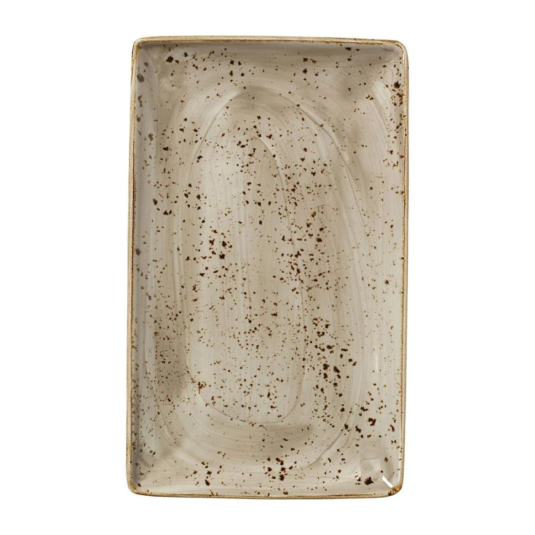 VV1021 Steelite Craft Porcini Rectangular Plates 168 x 270mm (Pack of 6) - JD Catering Equipment Solutions Ltd