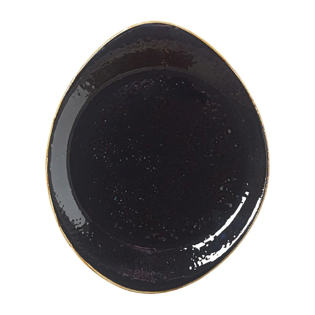 VV1030 Steelite Craft Liquorice Freestyle Plates 250mm (Pack of 12) - JD Catering Equipment Solutions Ltd