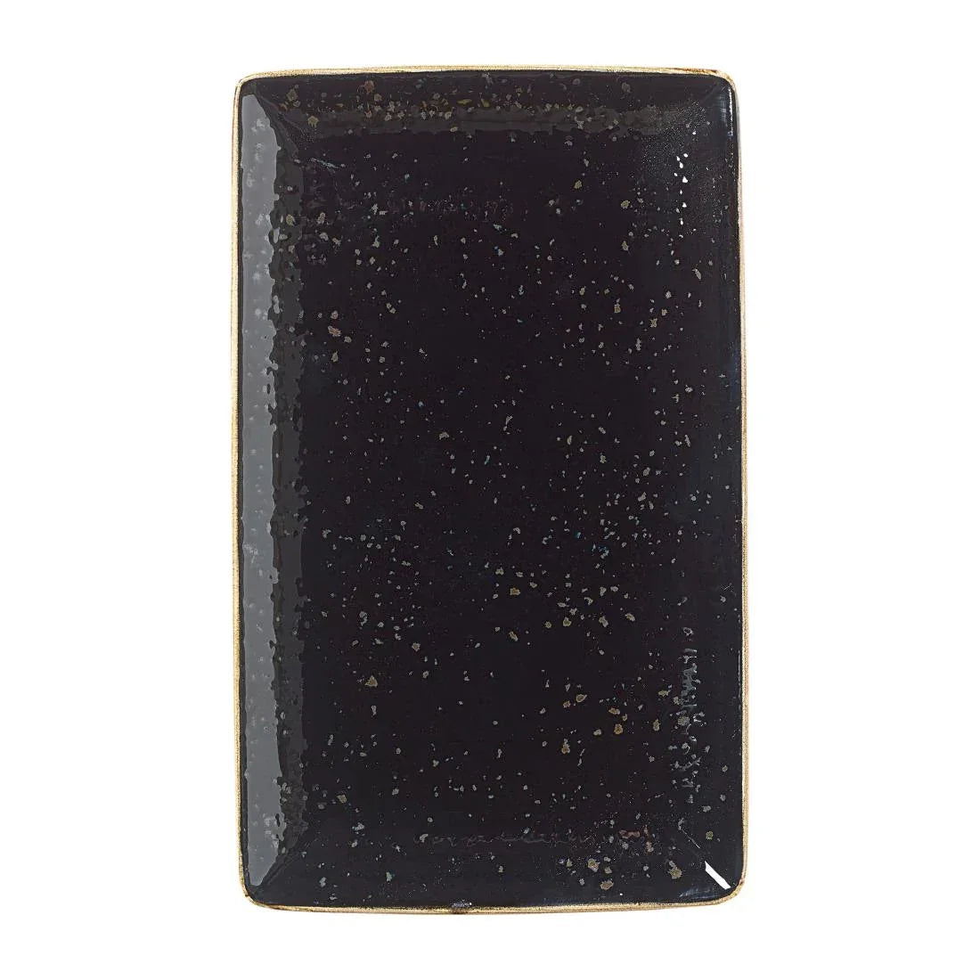 VV1037 Steelite Craft Liquorice Rectangular Plates 168 x 270mm (Pack of 6) - JD Catering Equipment Solutions Ltd