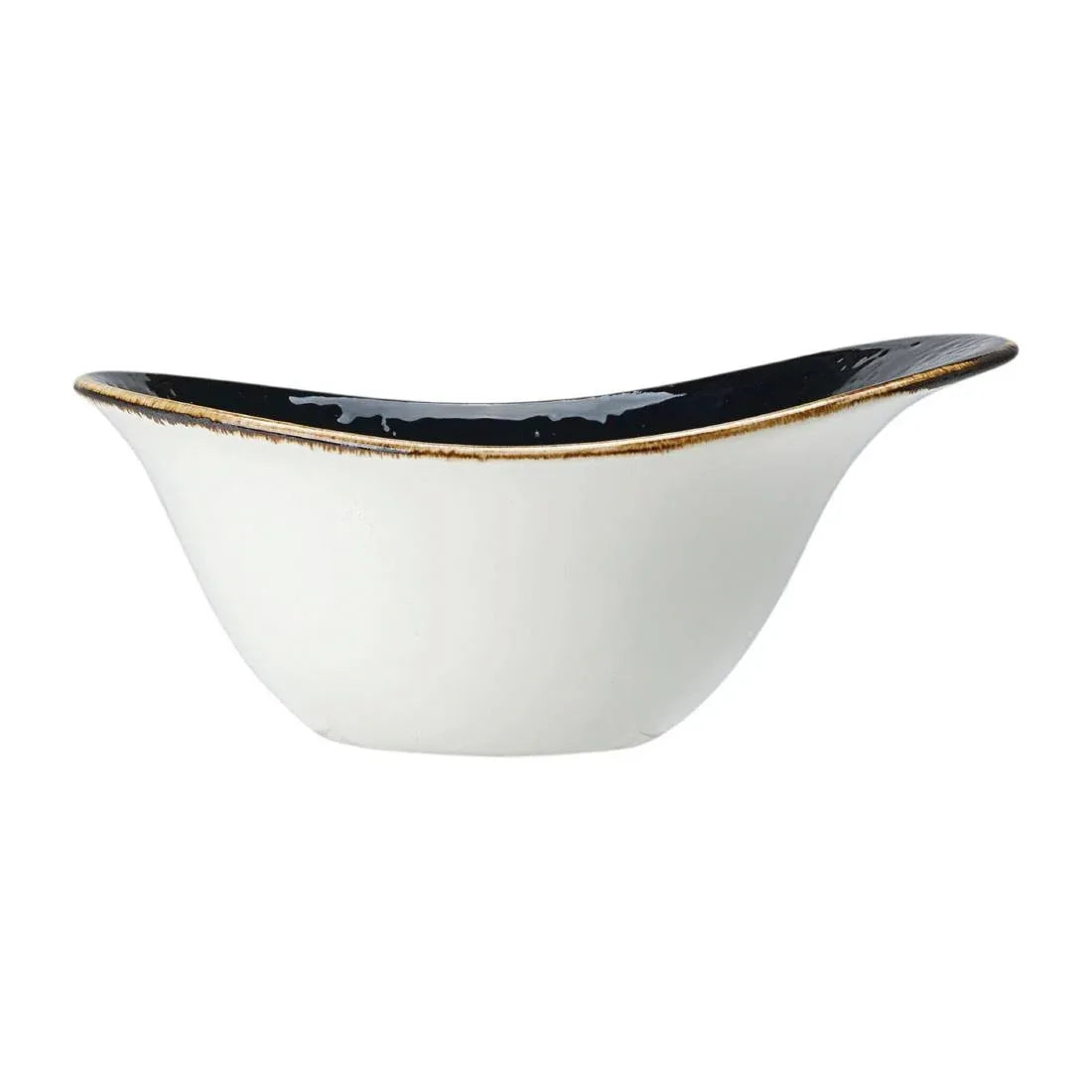 VV1038 Steelite Craft Liquorice Freestyle Bowls 180mm (Pack of 12) - JD Catering Equipment Solutions Ltd