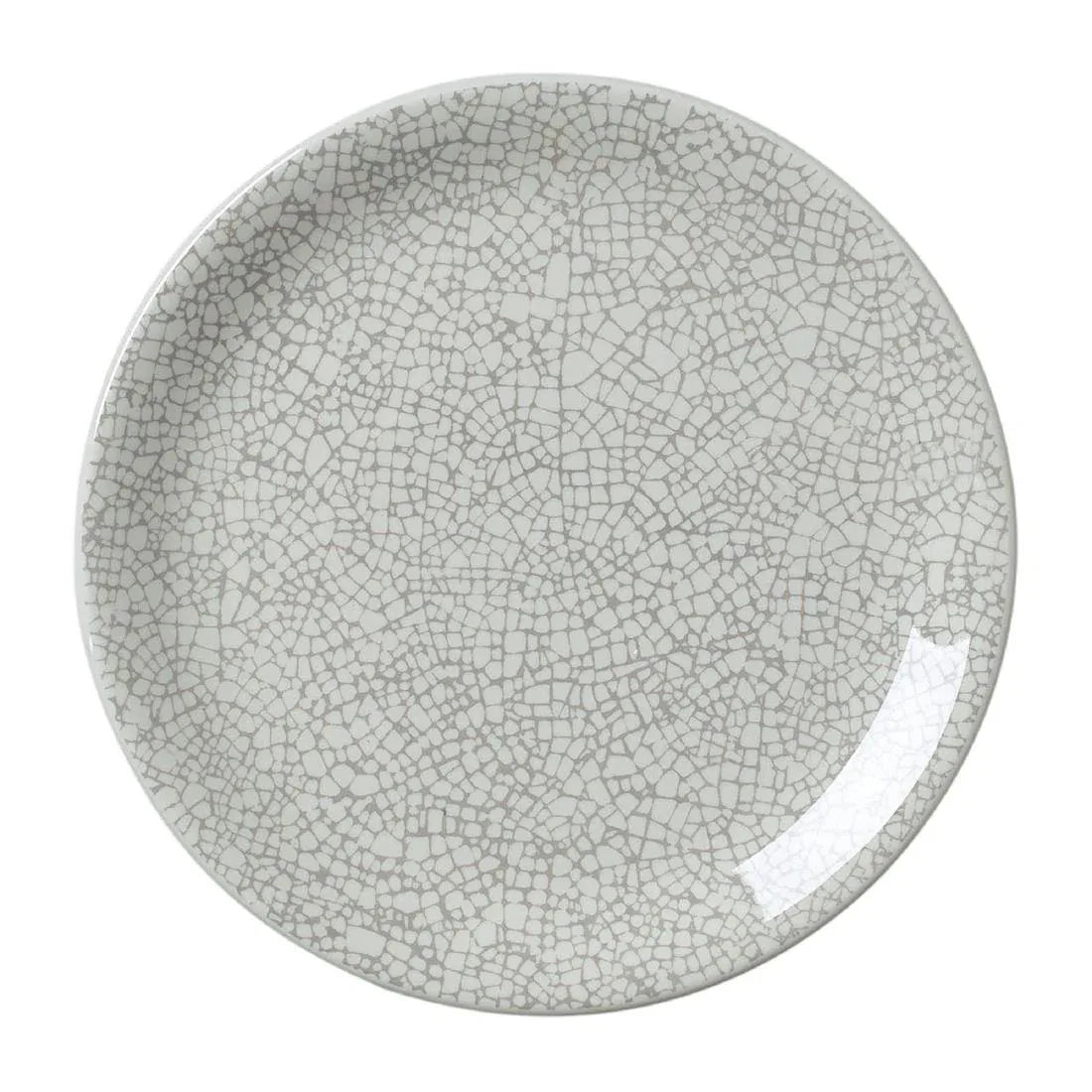 VV1051 Steelite Ink Crackle Grey Coupe Plates 153mm (Pack of 12) - JD Catering Equipment Solutions Ltd