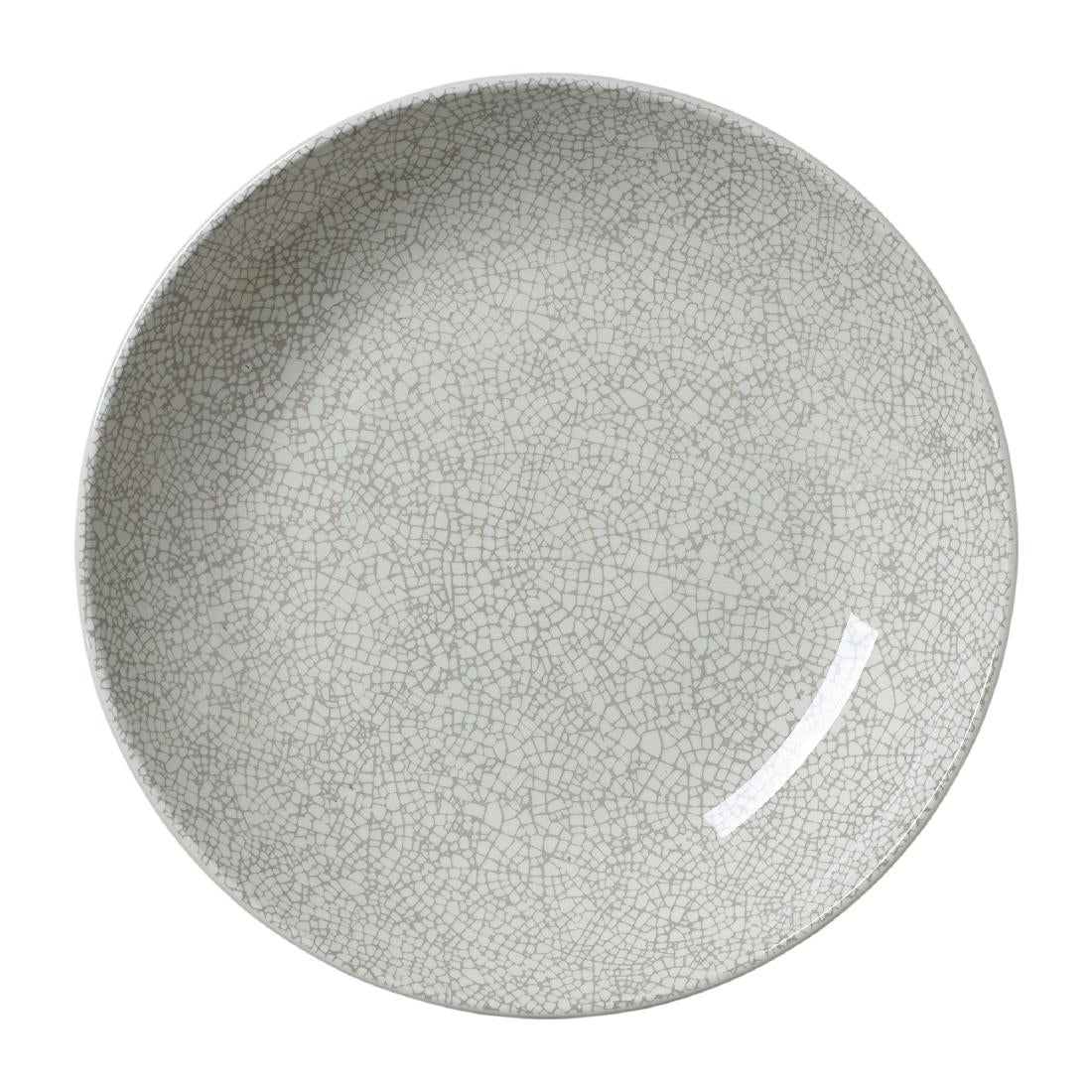 VV1053 Steelite Ink Crackle Grey Coupe Bowls 205mm (Pack of 12)
