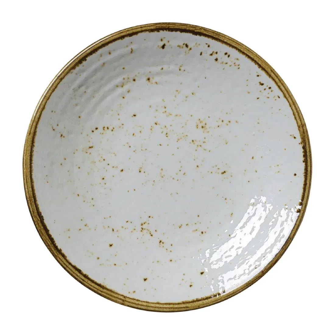 VV1081 Steelite Craft Melamine Coupe Plates White 210mm (Pack of 6) - JD Catering Equipment Solutions Ltd