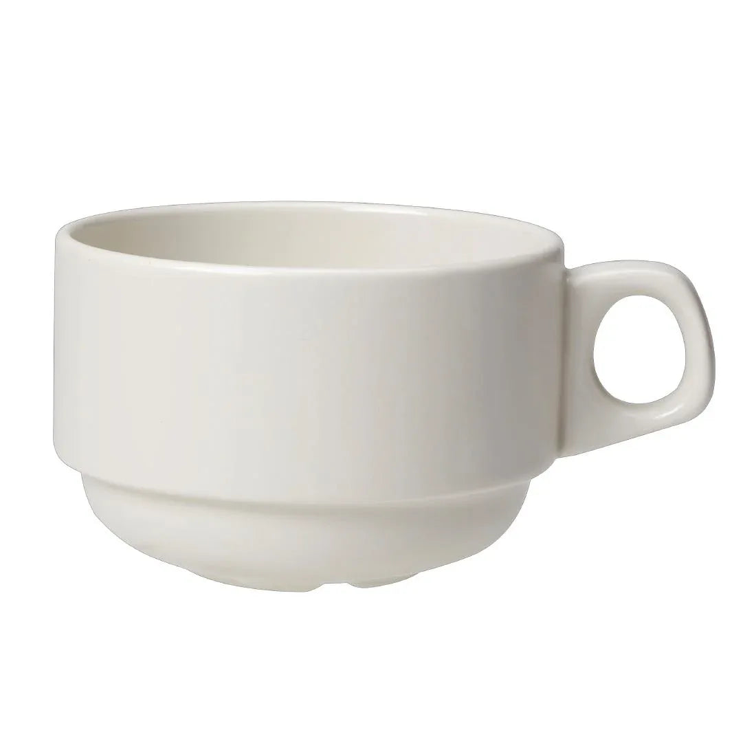 VV1253 Steelite Simplicity S Line White Stacking Cups 10oz 285ml (Pack of 36) - JD Catering Equipment Solutions Ltd