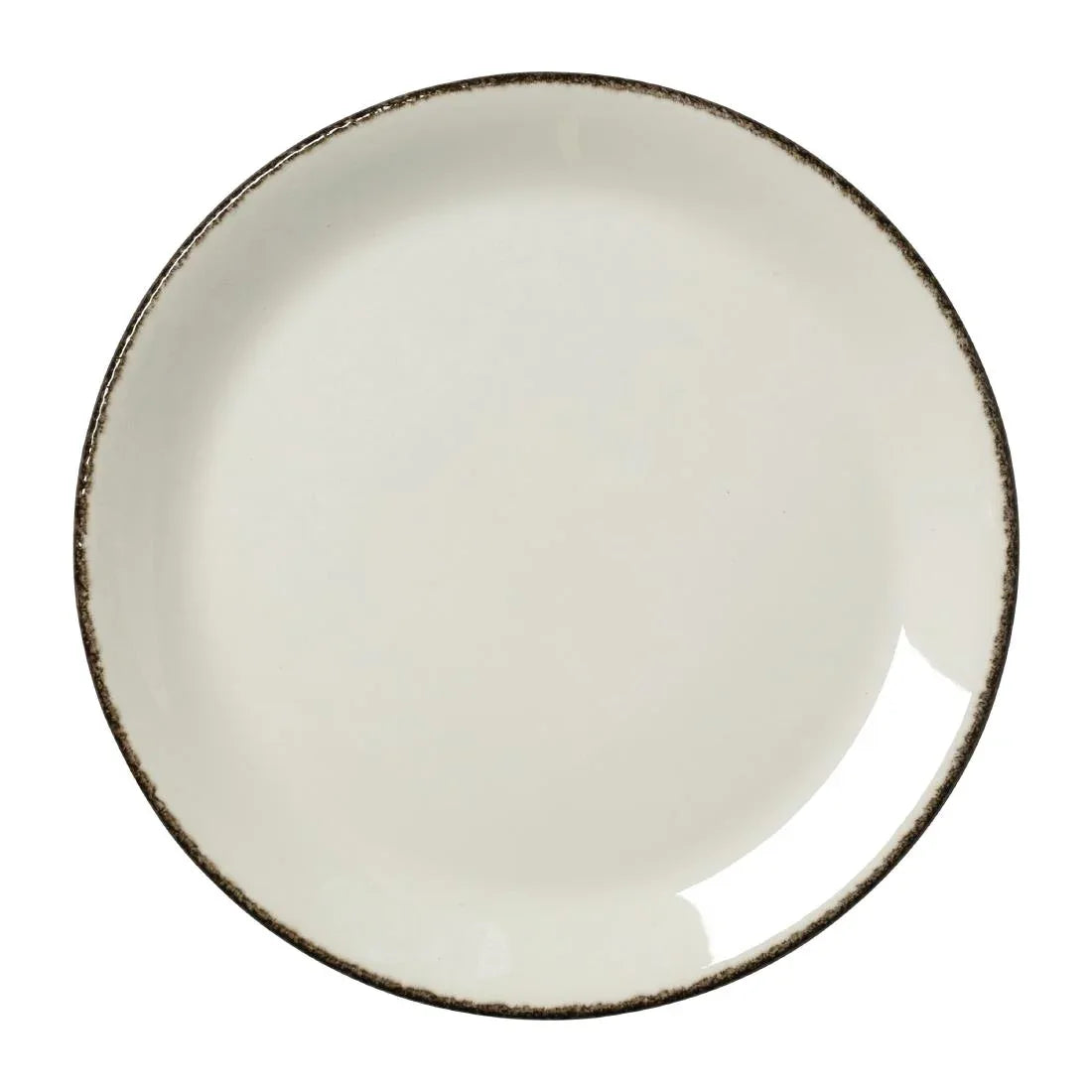 VV1325 Steelite Charcoal Dapple Coupe Plates 230mm (Pack of 24) - JD Catering Equipment Solutions Ltd