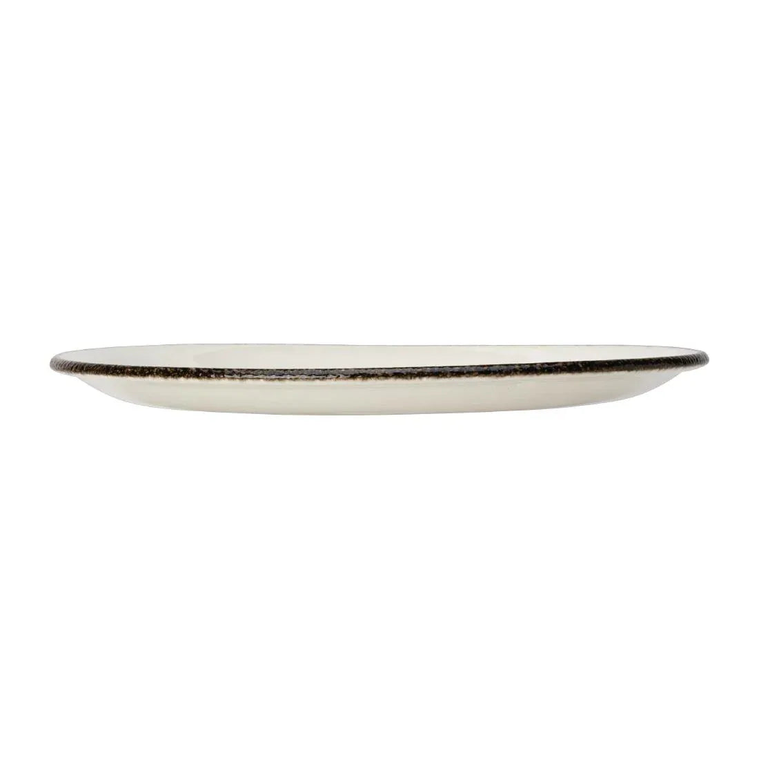 VV1325 Steelite Charcoal Dapple Coupe Plates 230mm (Pack of 24) - JD Catering Equipment Solutions Ltd